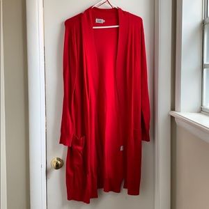 Red Cardigan
